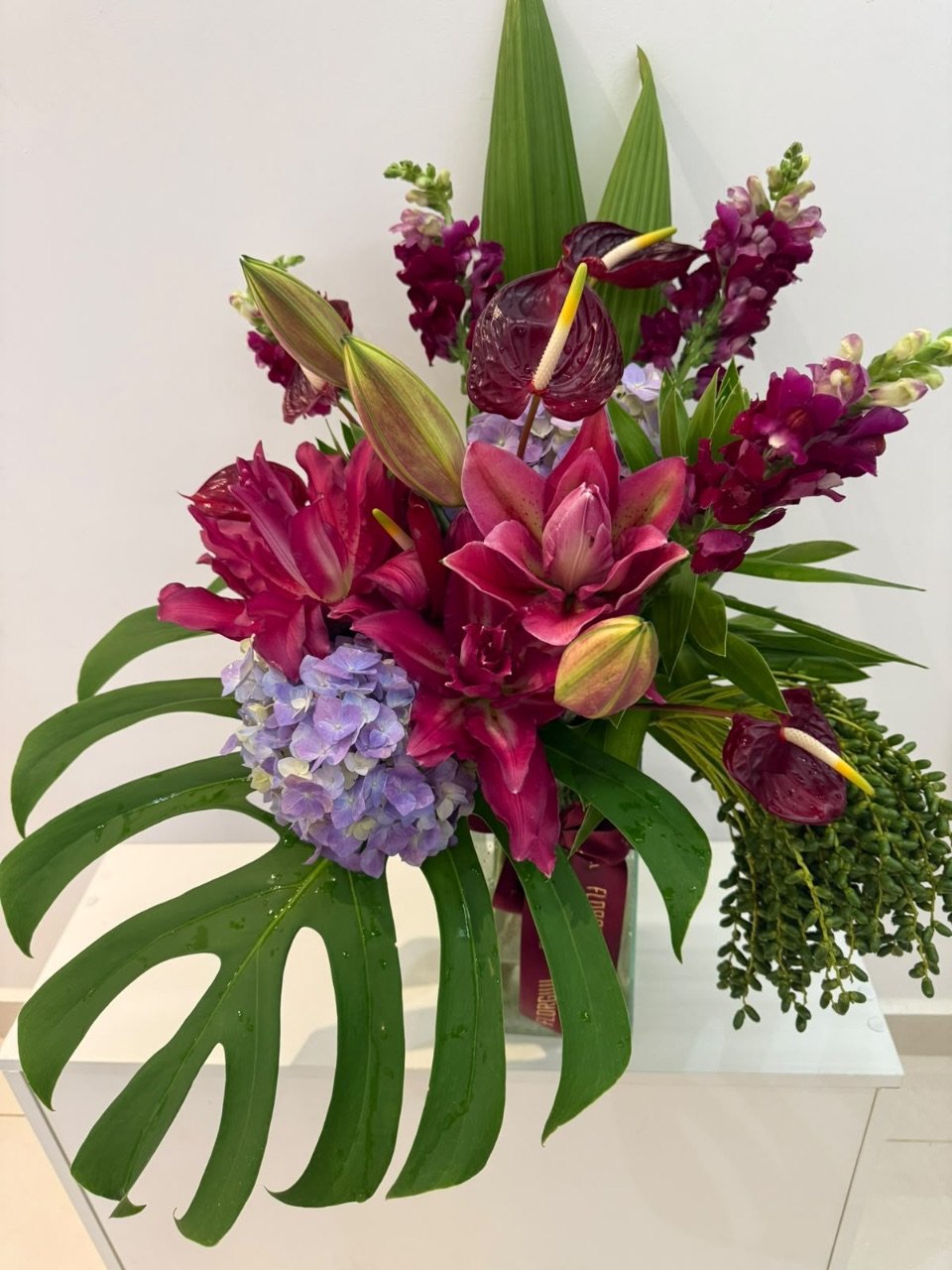 Assinatura floral composta de 25 hastes