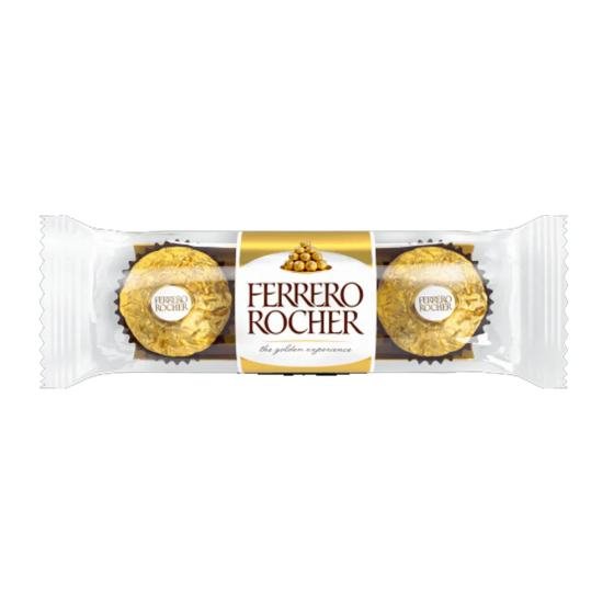 Bombom Ferrero Rocher 37,5g com 3 Unidades