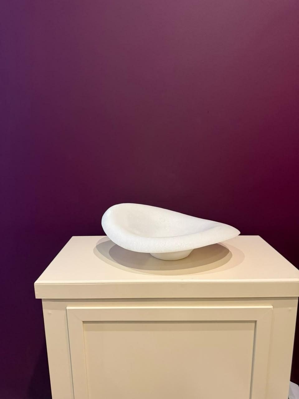 Centro de mesa orgânico off-white
