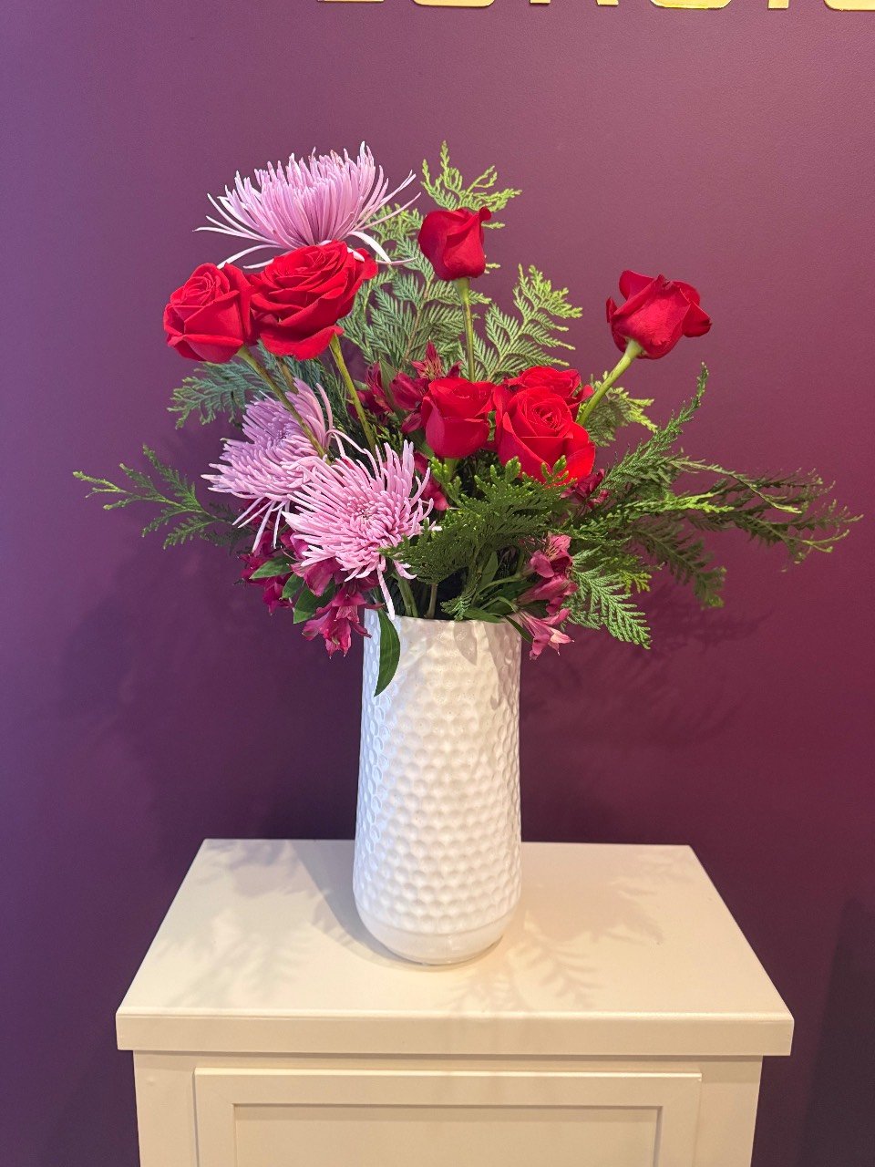 Assinatura floral tamanho p