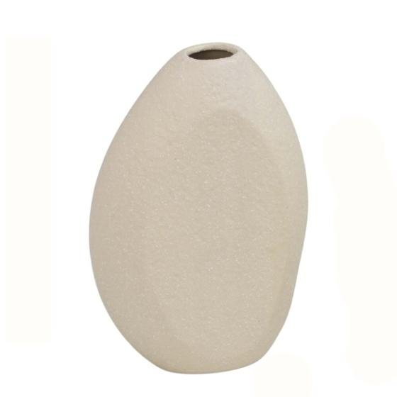 Vaso Comum Médio Cerâmica Areia Espressione